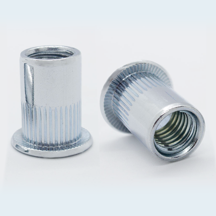 Somun Perçin Yuvarlak Tırtıklı Çelik Flanşlı Kafa içerik.png